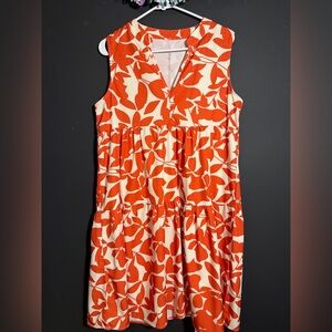 SHEIN Floral Midi Dress